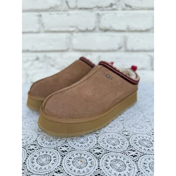 UGG Tazz II Women's Size 11 (EU42) Platform Shoes Chestnut Color - Picture 1 of 16